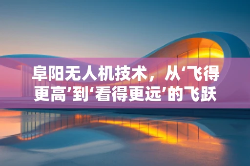 阜阳无人机技术，从‘飞得更高’到‘看得更远’的飞跃