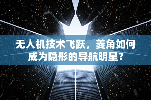 无人机技术飞跃，菱角如何成为隐形的导航明星？