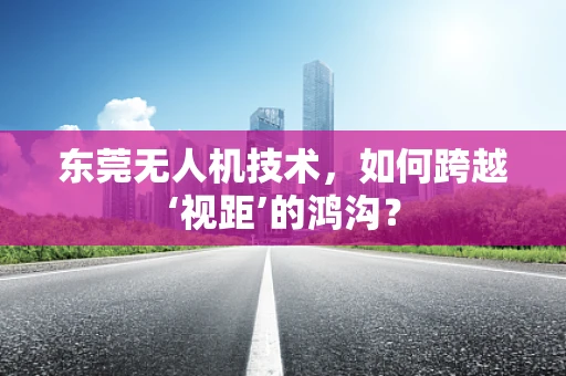 东莞无人机技术，如何跨越‘视距’的鸿沟？