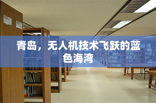 青岛，无人机技术飞跃的蓝色海湾