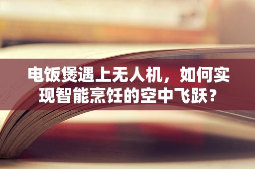 电饭煲遇上无人机，如何实现智能烹饪的空中飞跃？