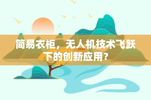 简易衣柜，无人机技术飞跃下的创新应用？