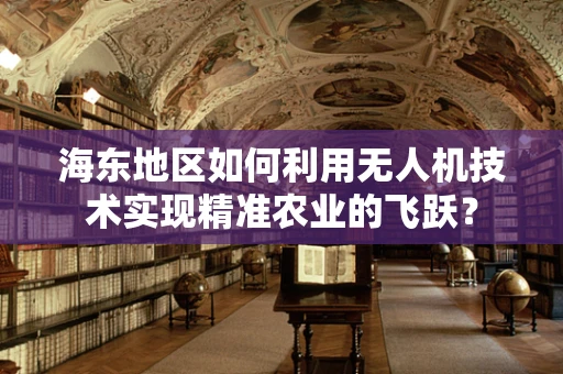 海东地区如何利用无人机技术实现精准农业的飞跃？