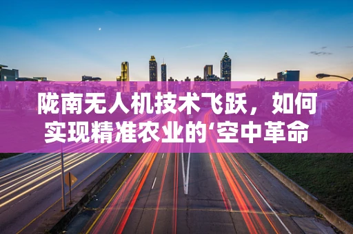 陇南无人机技术飞跃，如何实现精准农业的‘空中革命’？