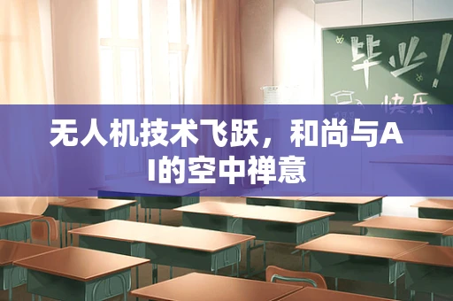 无人机技术飞跃，和尚与AI的空中禅意