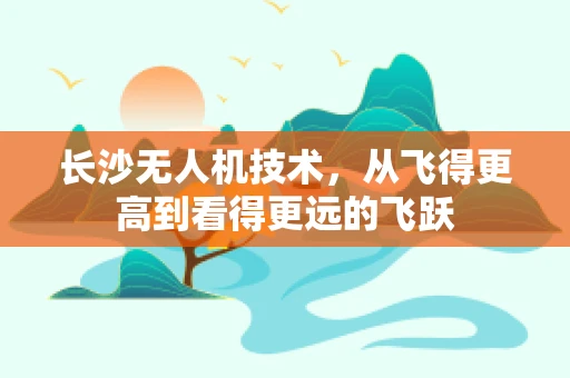 长沙无人机技术，从飞得更高到看得更远的飞跃