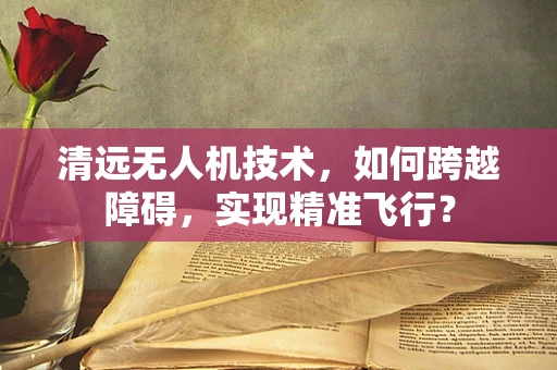 清远无人机技术，如何跨越障碍，实现精准飞行？
