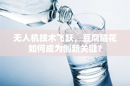无人机技术飞跃，豆腐脑花如何成为创新关键？
