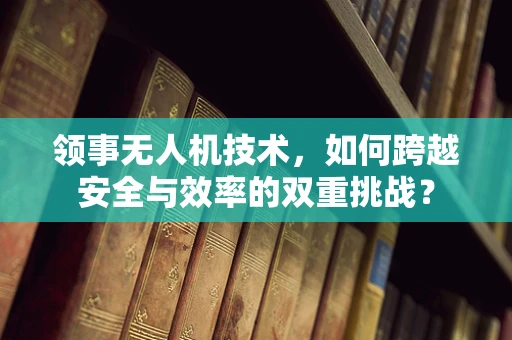 领事无人机技术，如何跨越安全与效率的双重挑战？