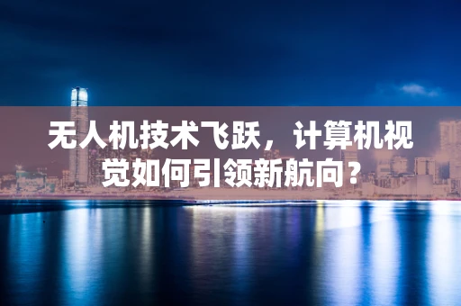 无人机技术飞跃，计算机视觉如何引领新航向？