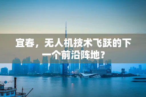 宜春，无人机技术飞跃的下一个前沿阵地？