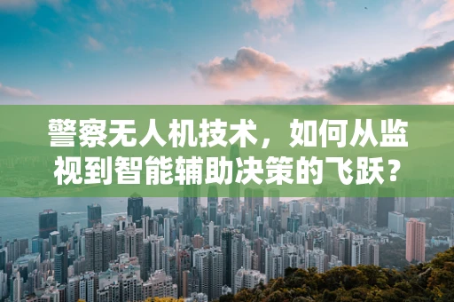 警察无人机技术，如何从监视到智能辅助决策的飞跃？