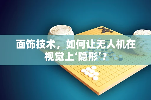 面饰技术，如何让无人机在视觉上‘隐形’？