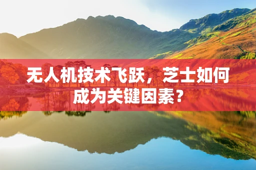无人机技术飞跃，芝士如何成为关键因素？