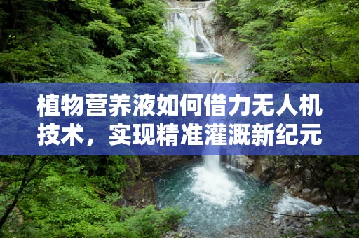 植物营养液如何借力无人机技术，实现精准灌溉新纪元？