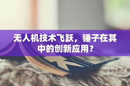 无人机技术飞跃，锤子在其中的创新应用？
