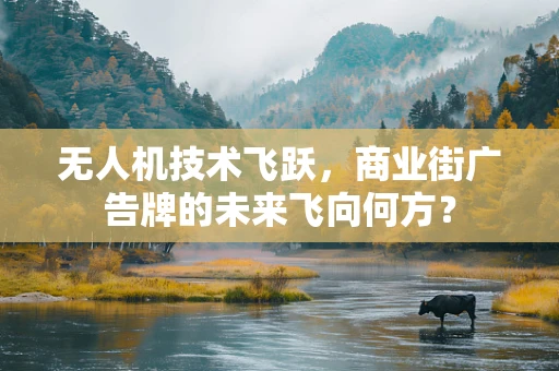 无人机技术飞跃，商业街广告牌的未来飞向何方？