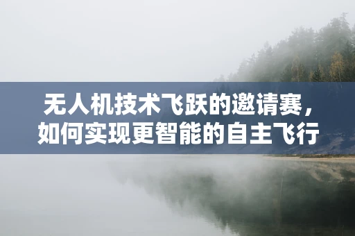 无人机技术飞跃的邀请赛，如何实现更智能的自主飞行？