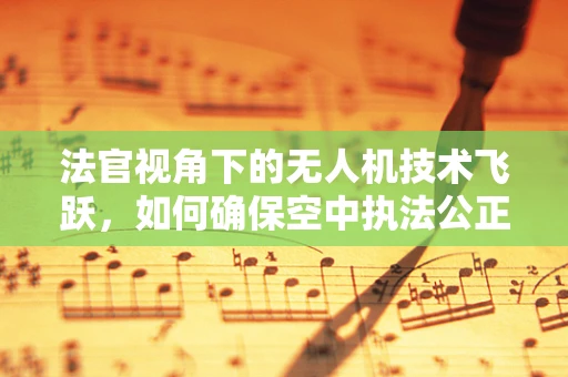 法官视角下的无人机技术飞跃，如何确保空中执法公正透明？