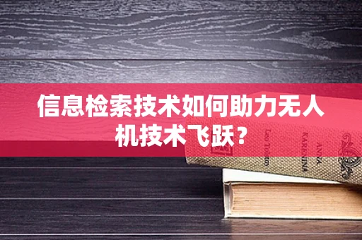 信息检索技术如何助力无人机技术飞跃？