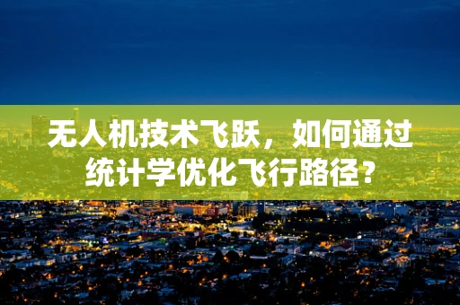 无人机技术飞跃，如何通过统计学优化飞行路径？