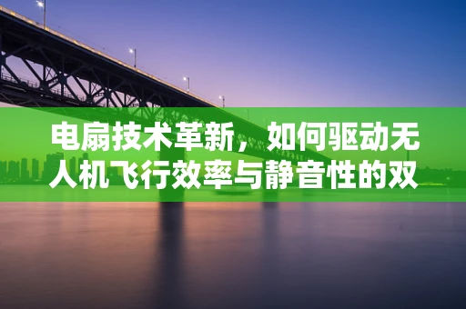 电扇技术革新，如何驱动无人机飞行效率与静音性的双重飞跃？