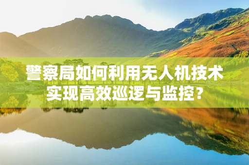 警察局如何利用无人机技术实现高效巡逻与监控？