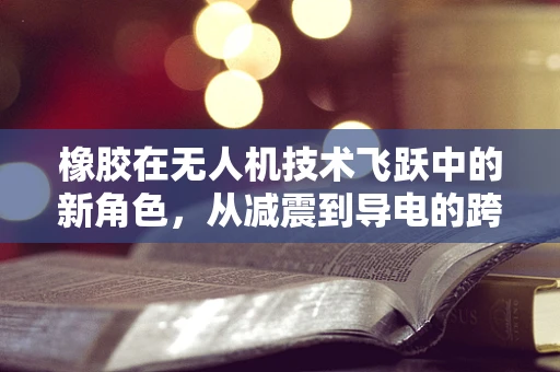 橡胶在无人机技术飞跃中的新角色，从减震到导电的跨界应用