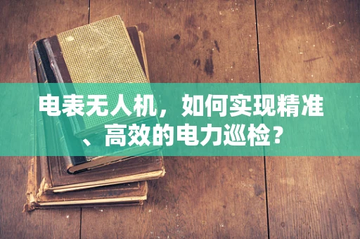 电表无人机，如何实现精准、高效的电力巡检？