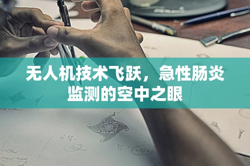 无人机技术飞跃，急性肠炎监测的空中之眼