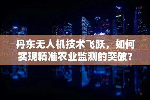 丹东无人机技术飞跃，如何实现精准农业监测的突破？