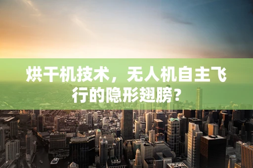 烘干机技术，无人机自主飞行的隐形翅膀？