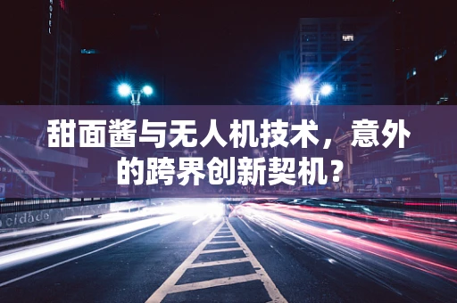 甜面酱与无人机技术，意外的跨界创新契机？