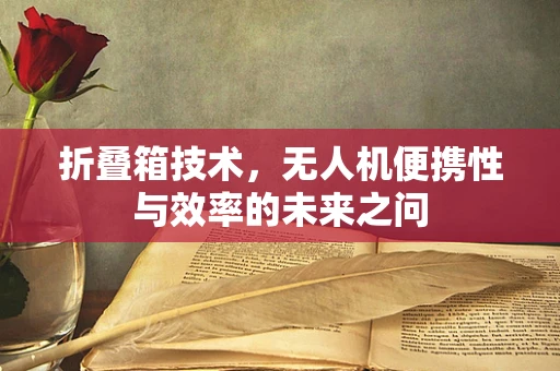 折叠箱技术，无人机便携性与效率的未来之问