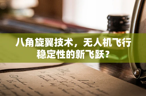 八角旋翼技术，无人机飞行稳定性的新飞跃？