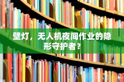 壁灯，无人机夜间作业的隐形守护者？