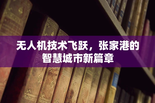 无人机技术飞跃，张家港的智慧城市新篇章