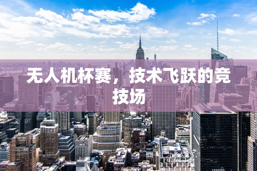 无人机杯赛，技术飞跃的竞技场