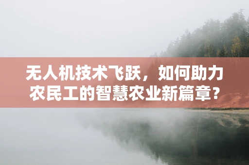 无人机技术飞跃，如何助力农民工的智慧农业新篇章？
