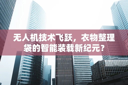 无人机技术飞跃，衣物整理袋的智能装载新纪元？