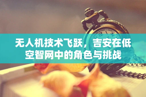 无人机技术飞跃，吉安在低空智网中的角色与挑战