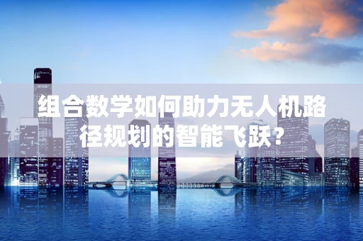 组合数学如何助力无人机路径规划的智能飞跃？