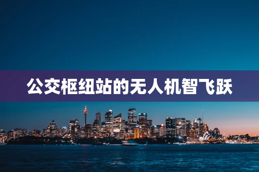 公交枢纽站的无人机智飞跃