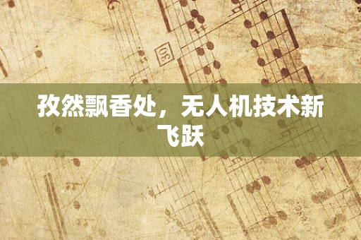 孜然飘香处，无人机技术新飞跃