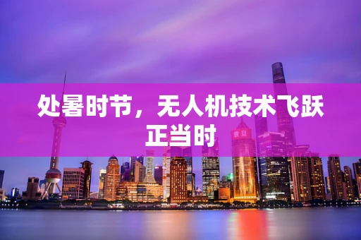 处暑时节，无人机技术飞跃正当时