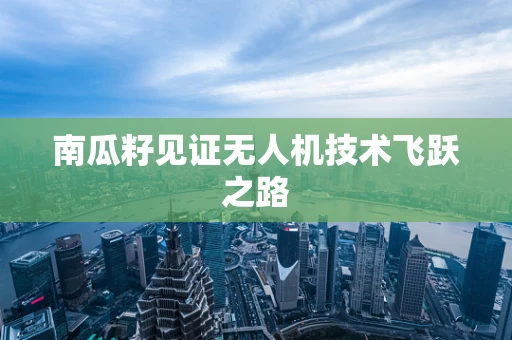南瓜籽见证无人机技术飞跃之路