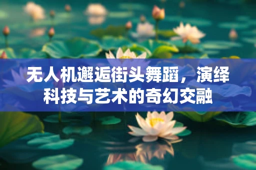 无人机邂逅街头舞蹈，演绎科技与艺术的奇幻交融