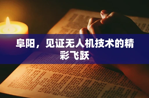 阜阳，见证无人机技术的精彩飞跃