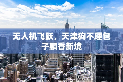 无人机飞跃，天津狗不理包子飘香新境