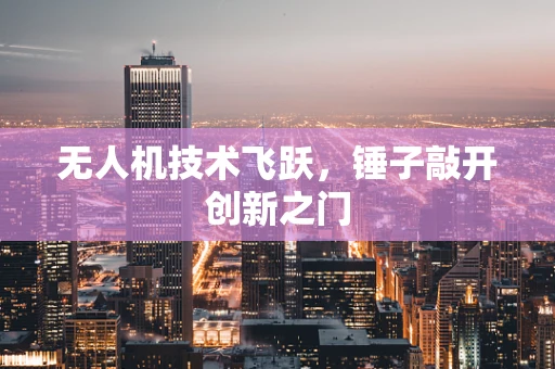 无人机技术飞跃，锤子敲开创新之门